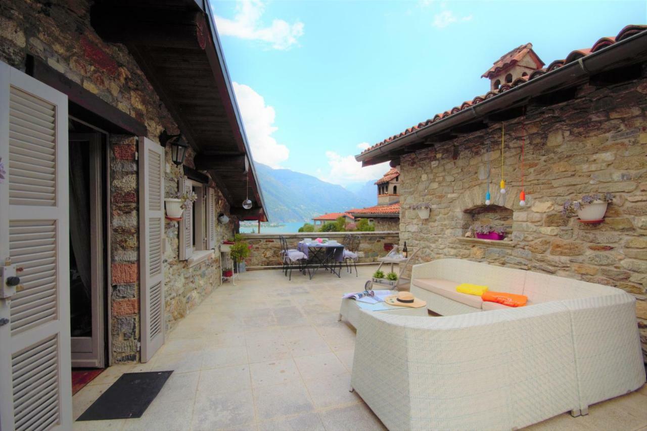 L'Antico Borgo Aparthotel Cremia Buitenkant foto